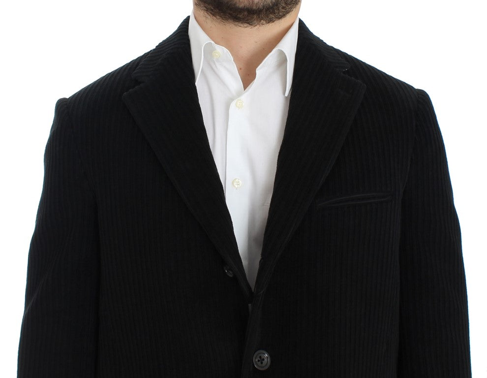 Schwarzer Manchester MARTINI Blazer