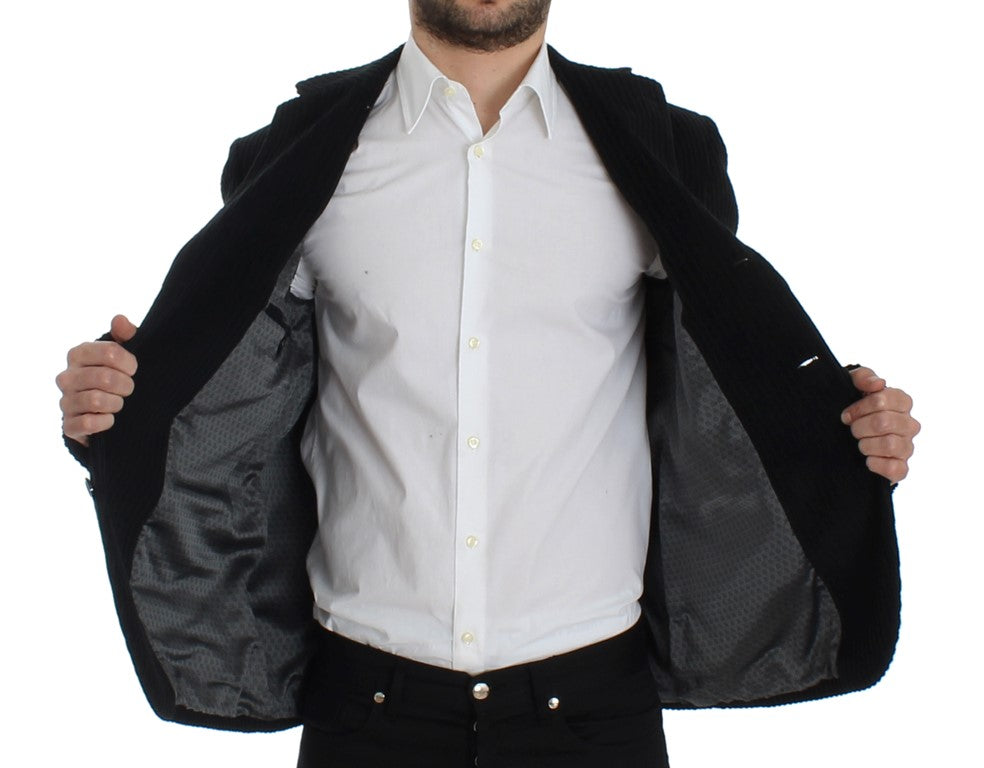 Schwarzer Manchester MARTINI Blazer