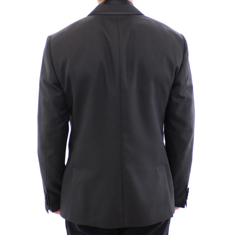 Schwarzer MARTINI Blazer mit einem Knopf