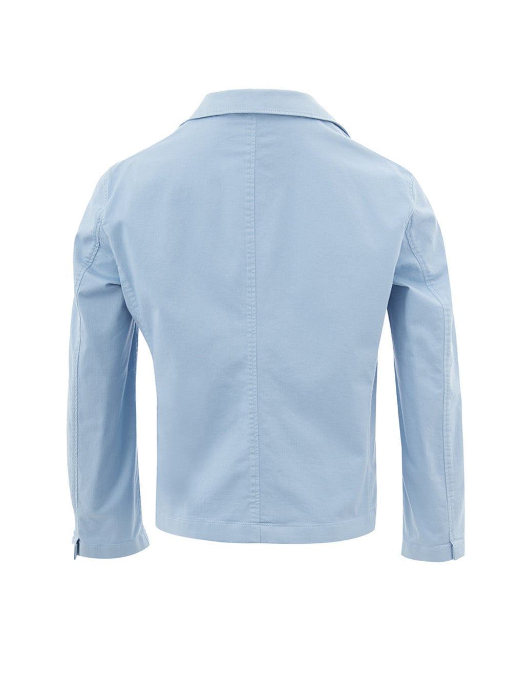 Hellblaue Two Bottons Baumwolljacke