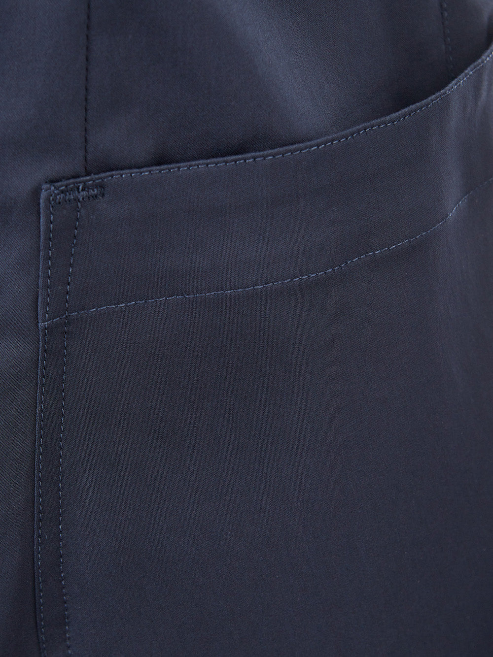 Blaue Two Bottons Baumwolljacke