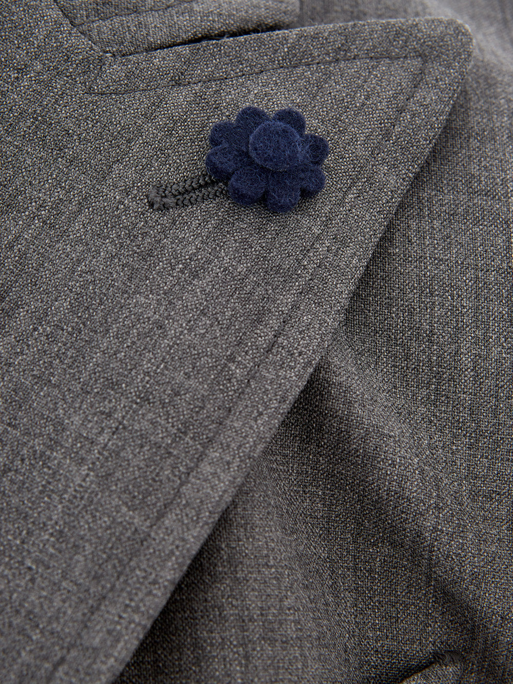 Graue Zweireiherjacke