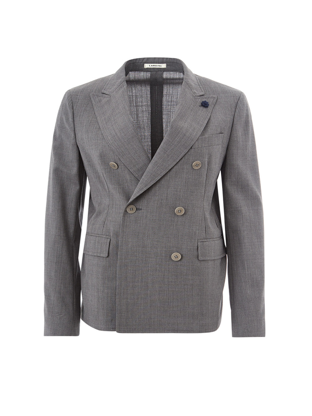 Graue Zweireiherjacke