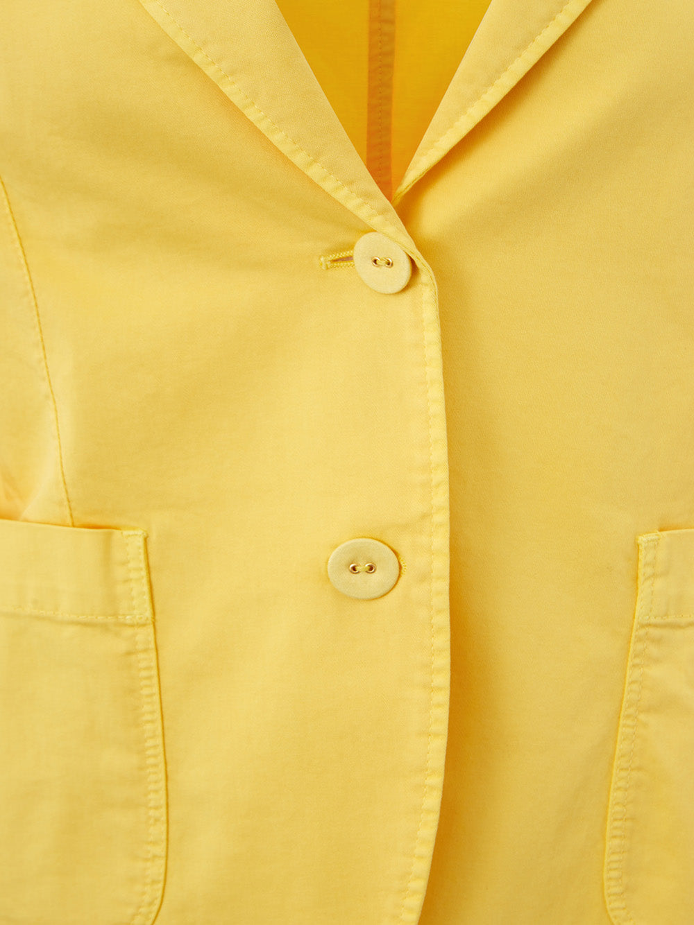 Gelbe Baumwolljacke