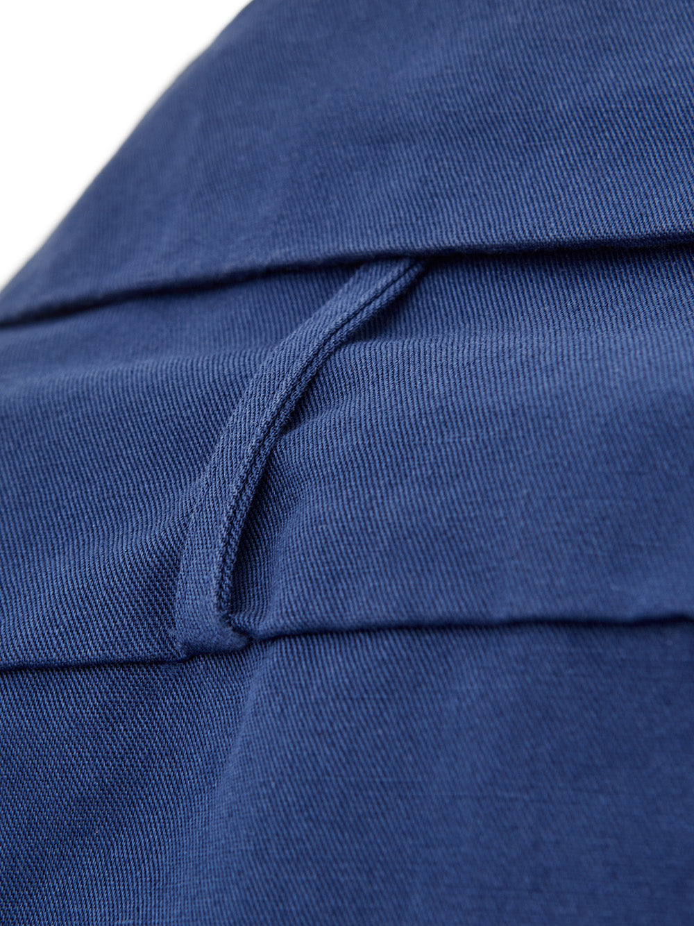Blaue Baumwolljacke 'Hemd' Style