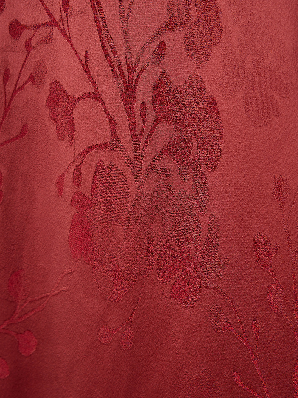 Bordeaux Bedrucktes Shirt Top allover