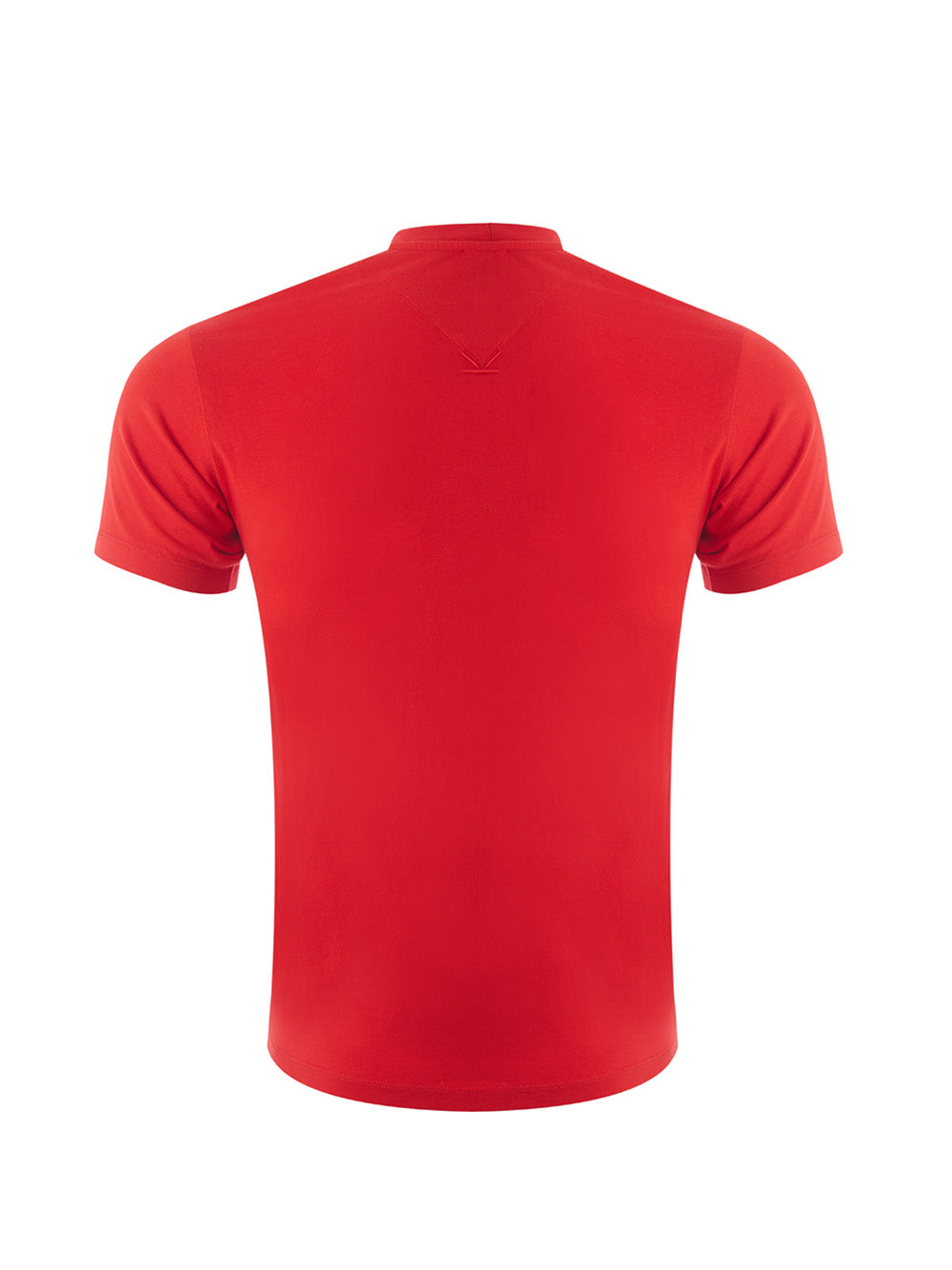 Rotes T-Shirt aus Baumwolle mit ikonischem Logo