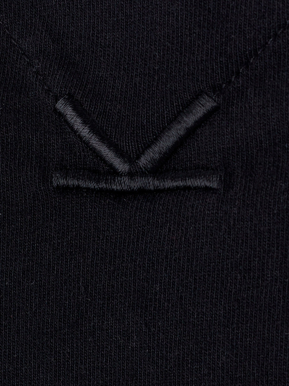 Schwarzes Baumwoll-T-Shirt mit mehrfarbigem Come Out-Aufdruck