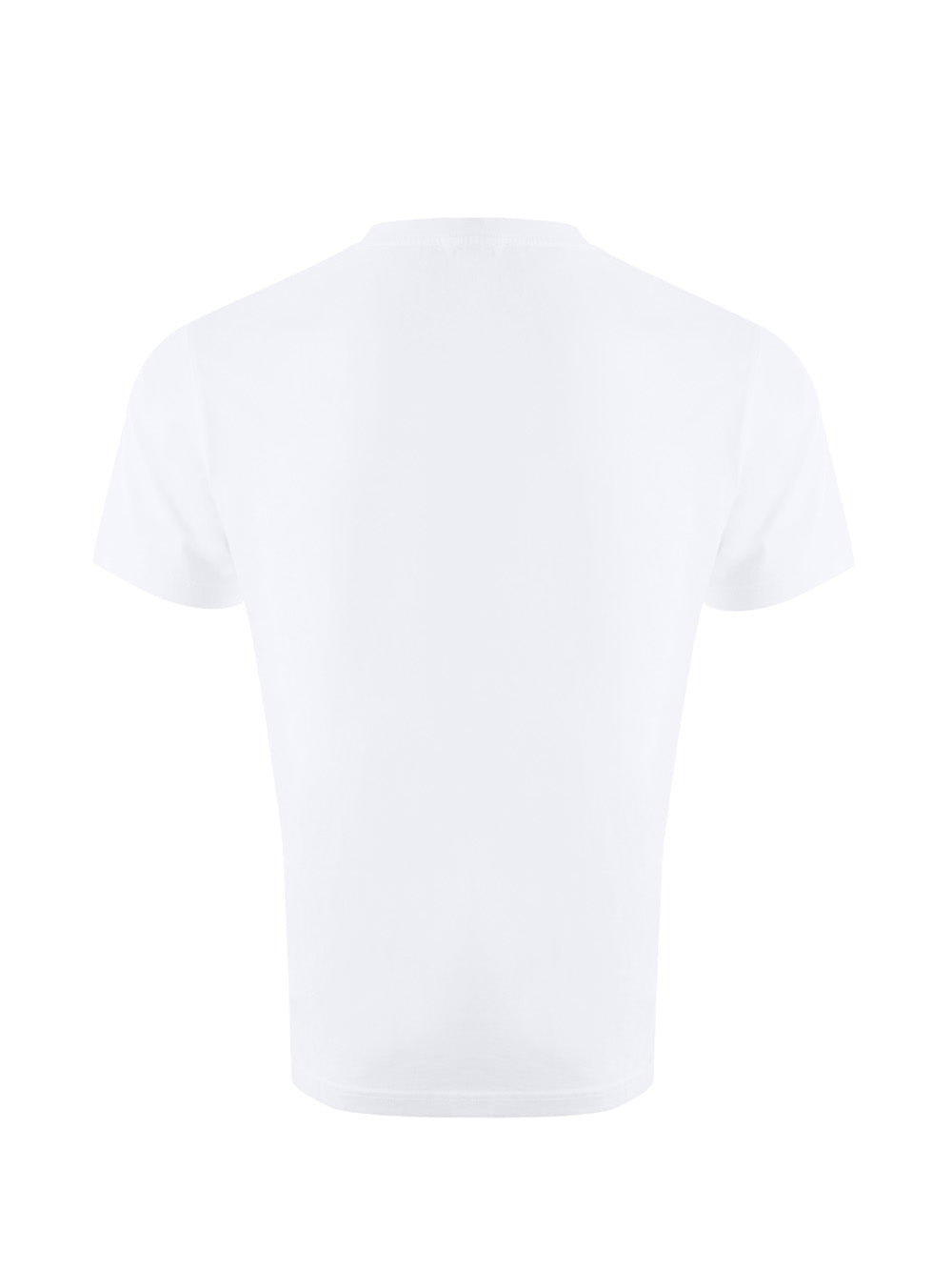 Weißes Baumwoll-T-Shirt mit Tiger-Print