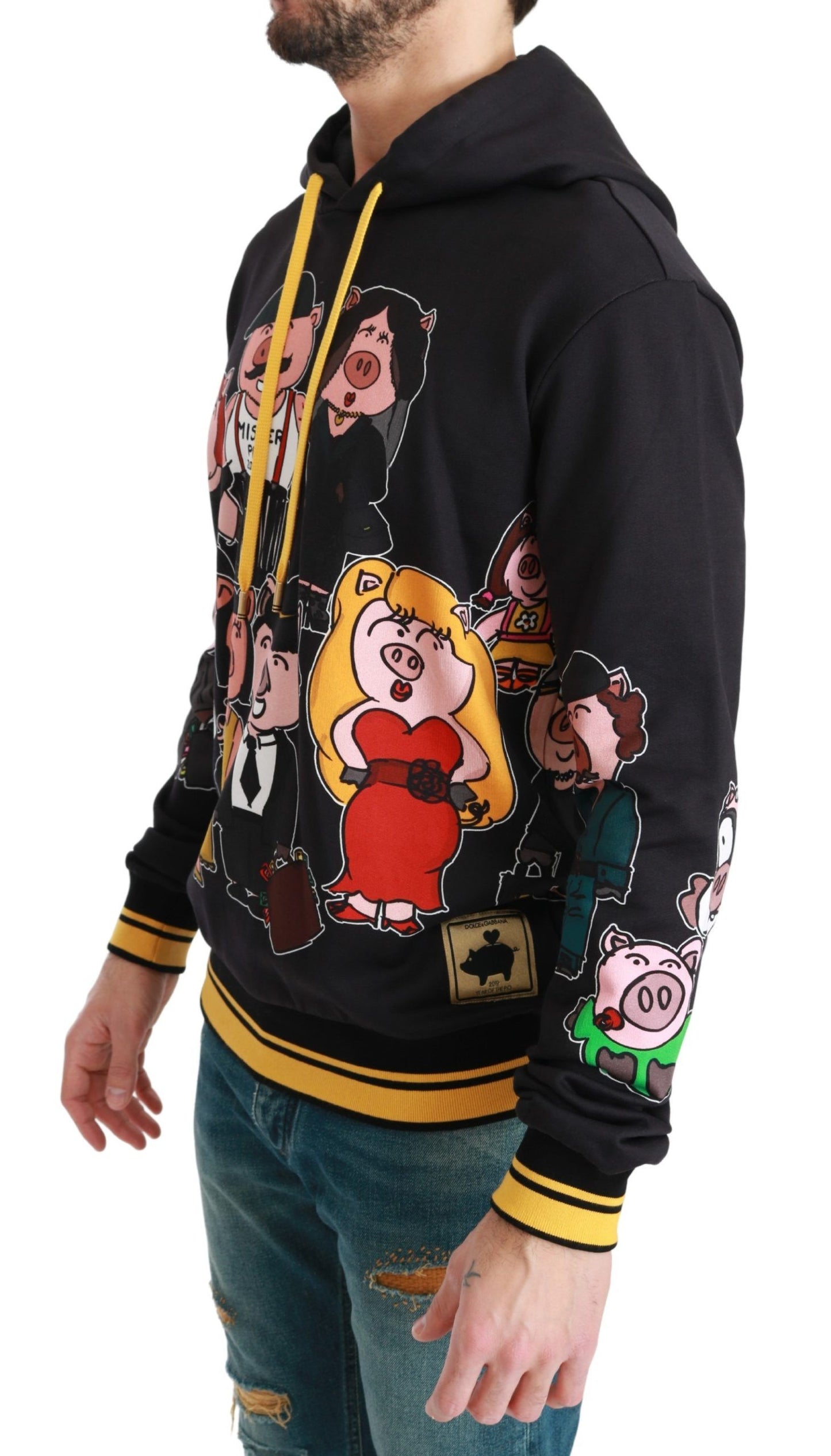 Schwarzes Schwein des Jahres Kapuzenpulli