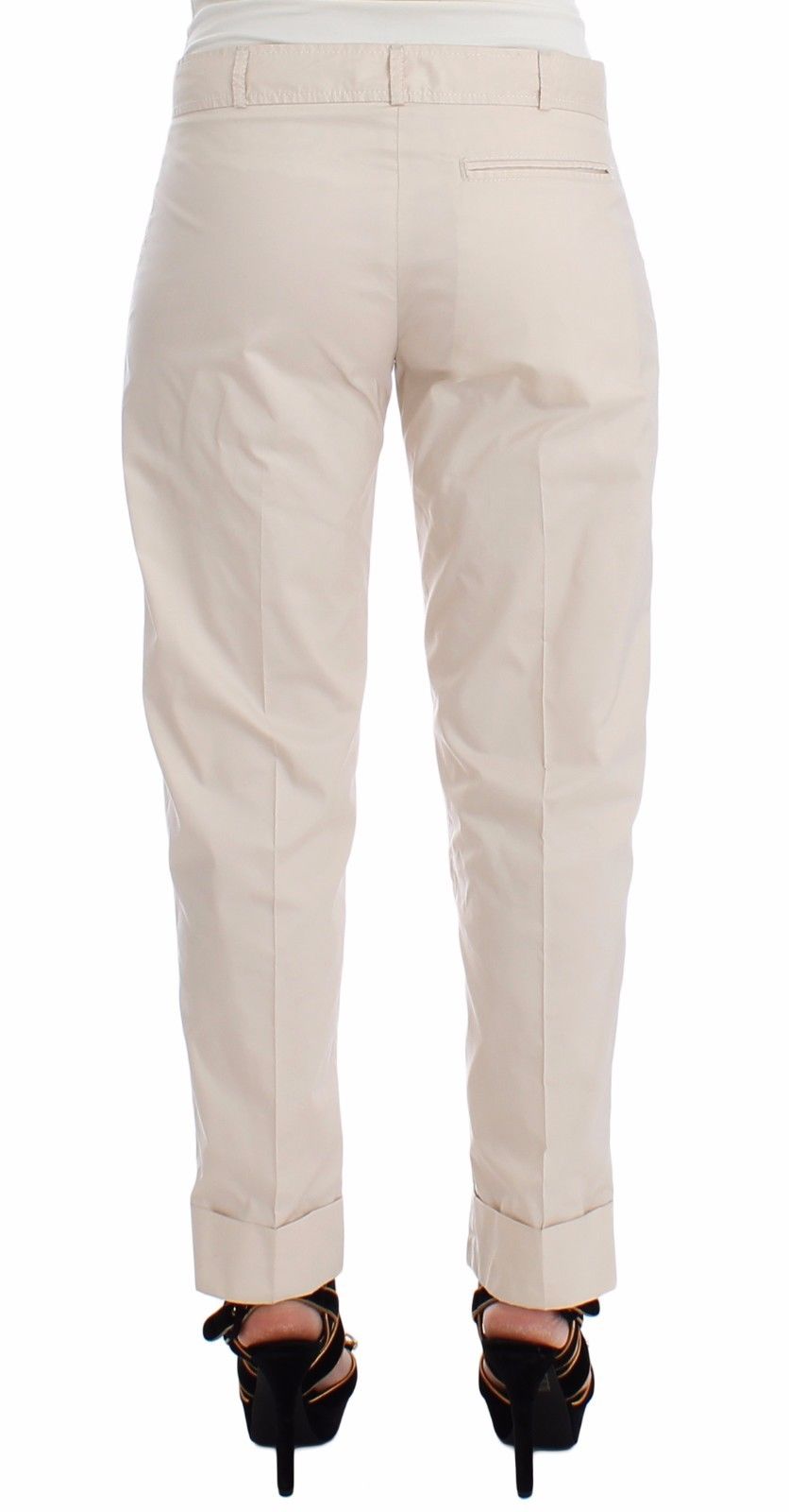 Beige Chinos Beiläufige Kleiderhosen Khakis