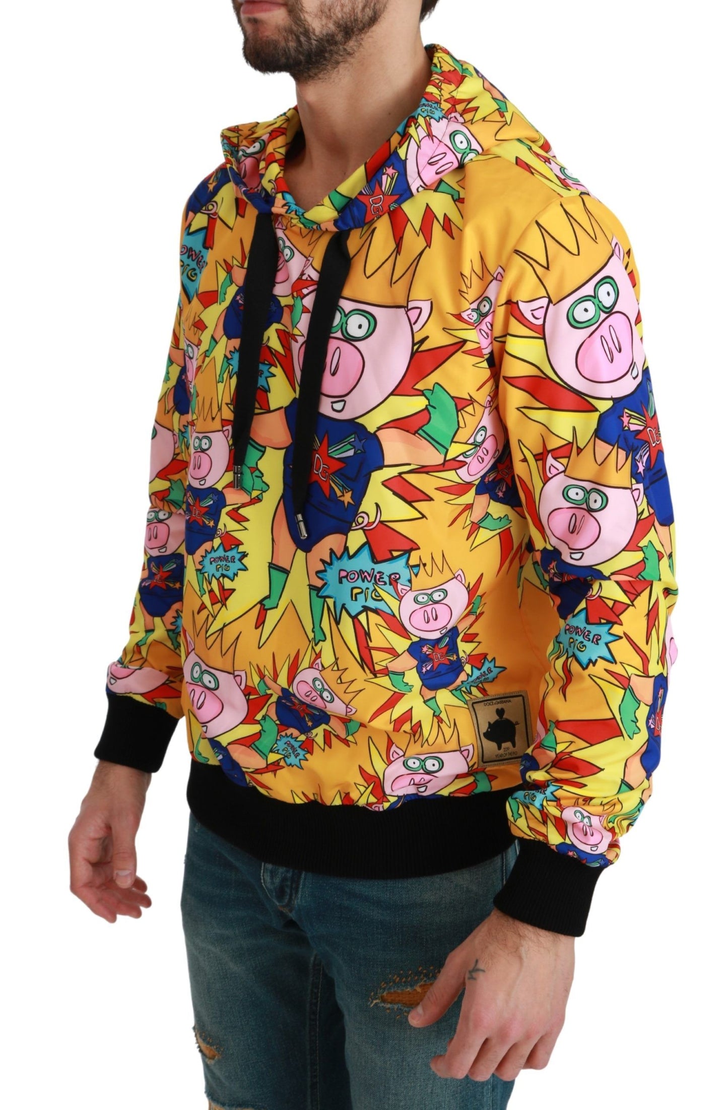 Gelber Schwein des Jahres Kapuzenpulli