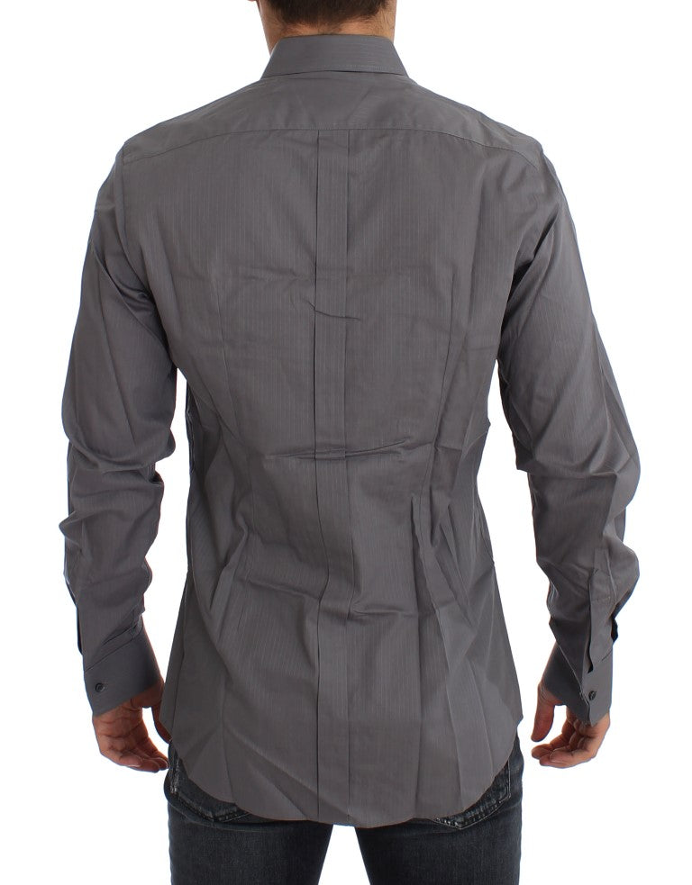 Lila Torero GOLD Slim Fit Kleid Hemd