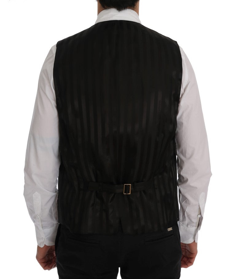 Graue STAFF Wool-Stretch-Weste