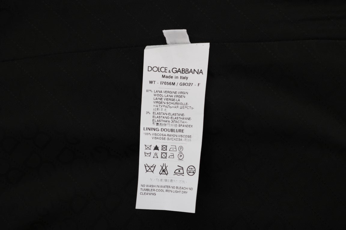 Schwarze STAFF Wool-Stretch-Weste