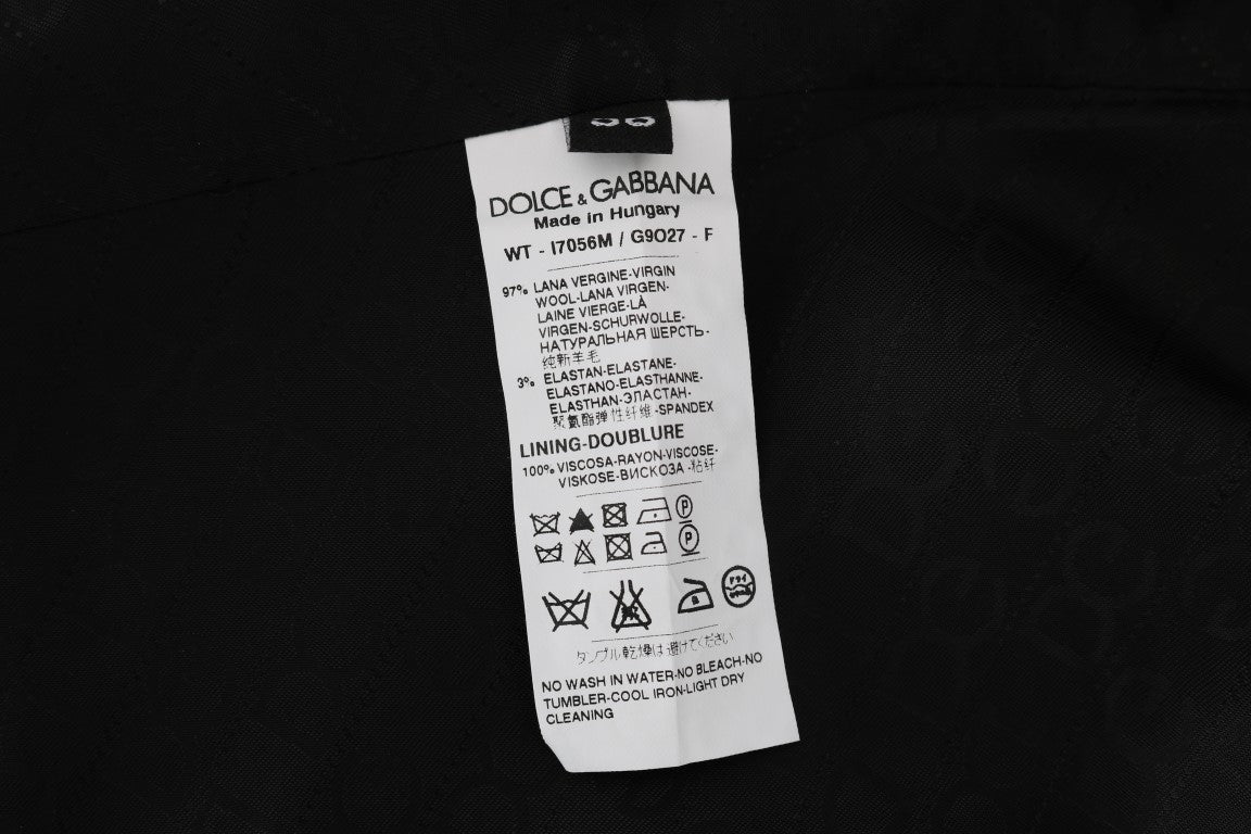 Schwarze STAFF Wool-Stretch-Weste