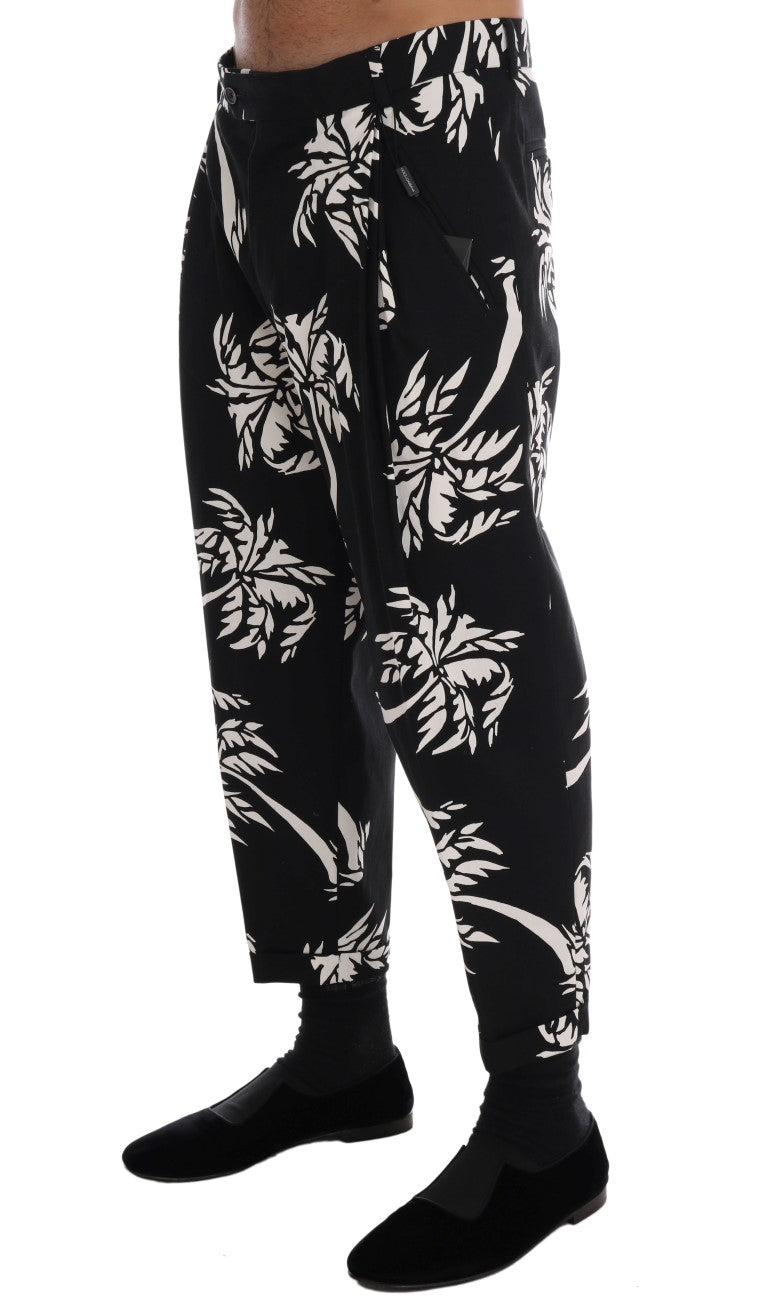 Black Tree Baumwoll-Stretch-Hose
