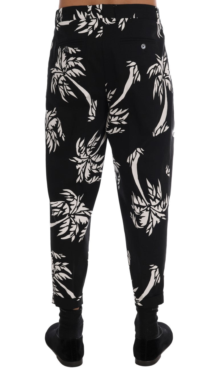 Black Tree Baumwoll-Stretch-Hose
