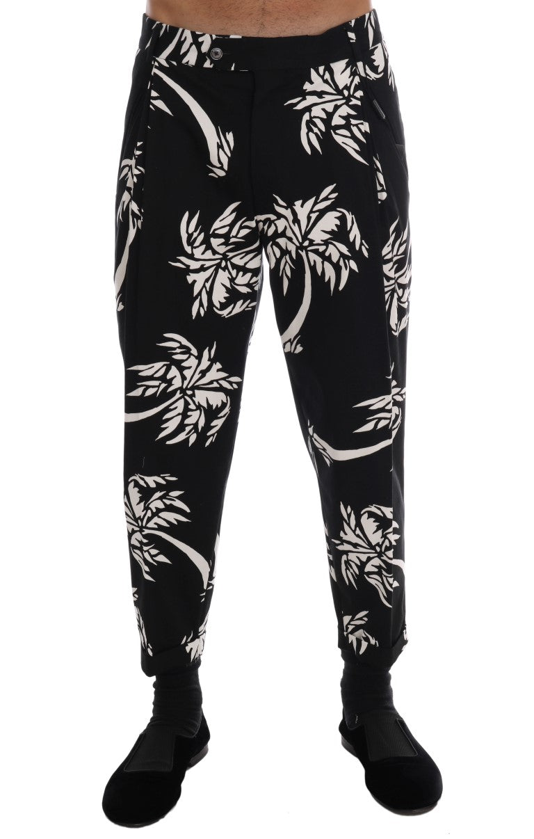 Black Tree Baumwoll-Stretch-Hose
