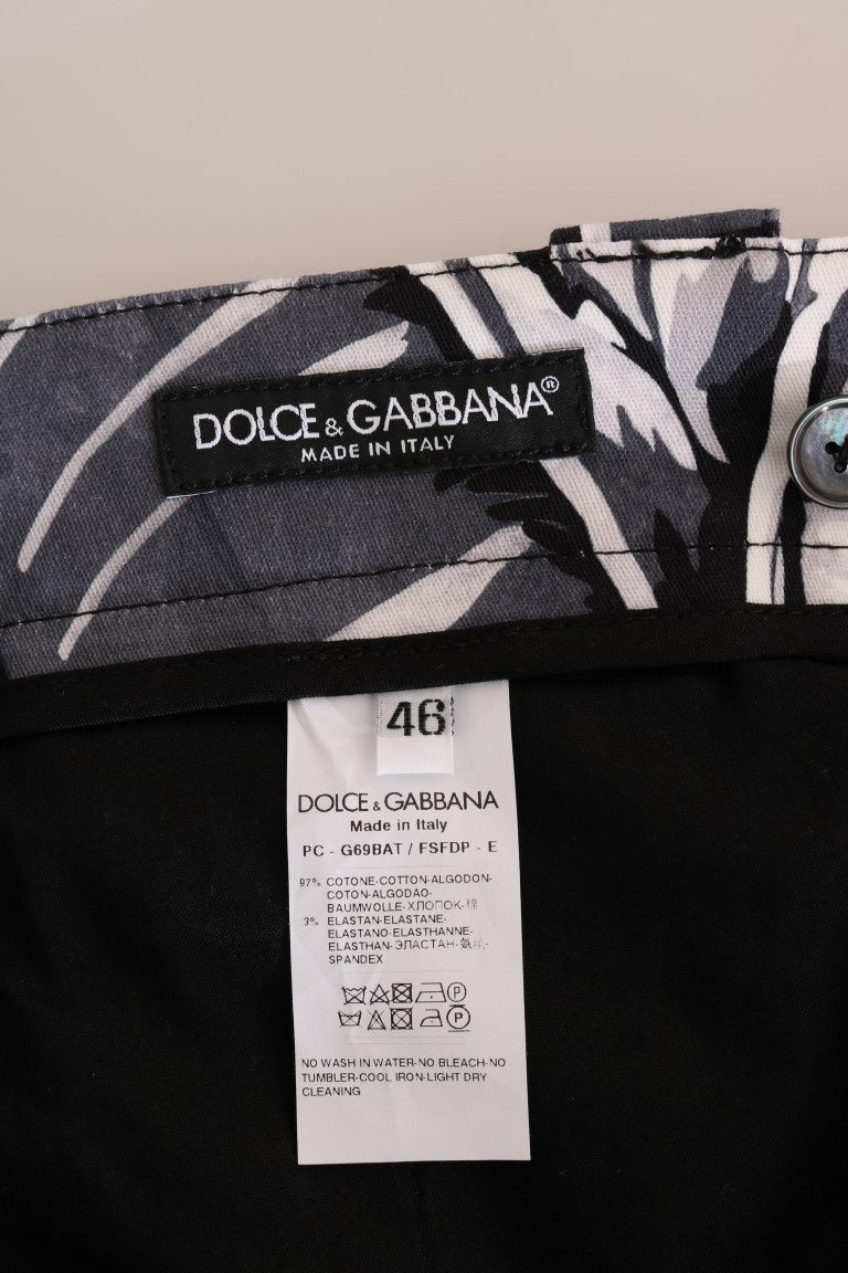Graue Bananenblatt-Baumwoll-Hose