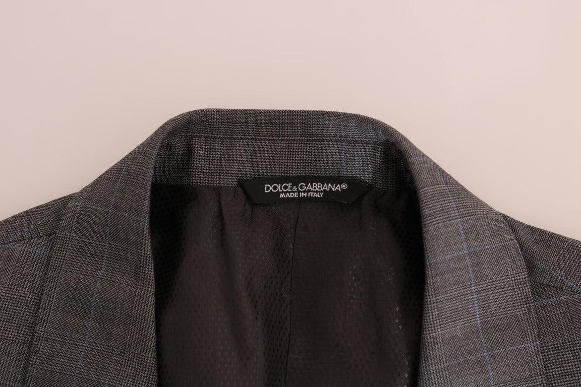 Graue Wolle MARTINI Schlanker Blazer
