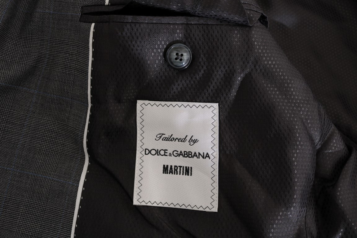 Graue Wolle MARTINI Schlanker Blazer