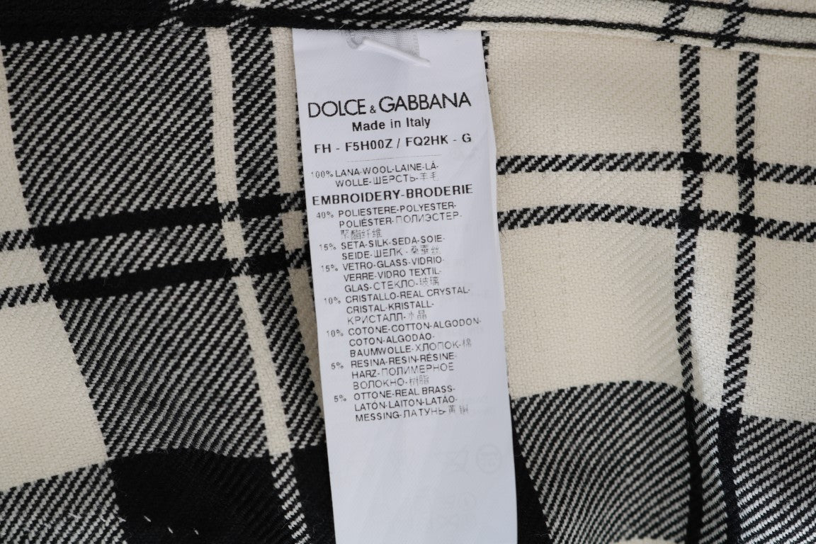 Schwarz Weiß Märchen Kristall Shirt