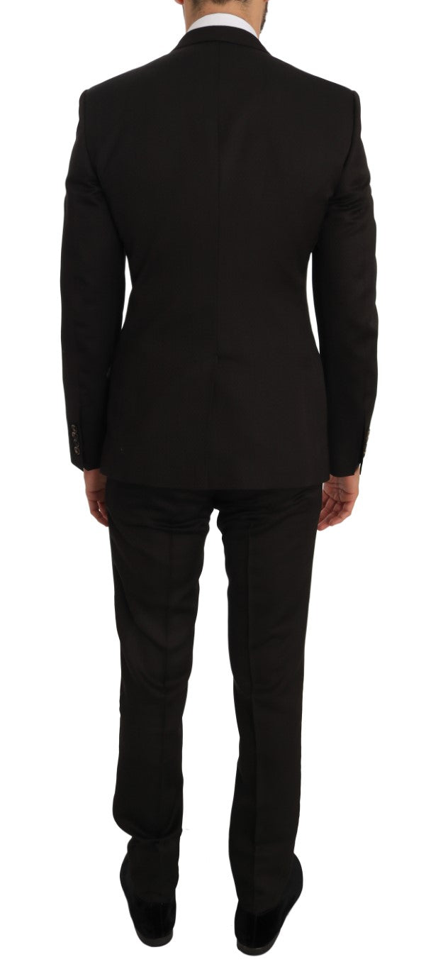 Braun Wolle Kristall Biene Slim Fit MARTINI