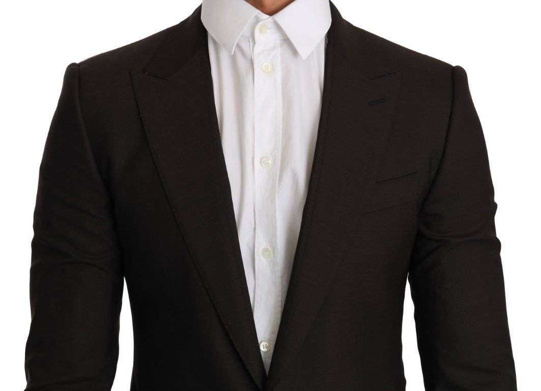 Braun Wolle SICILIA Jacke Mantel Blazer