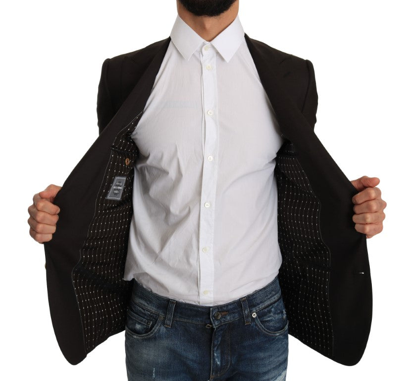 Braun Wolle SICILIA Jacke Mantel Blazer