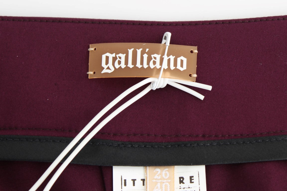 Lila Slim Fit Hose