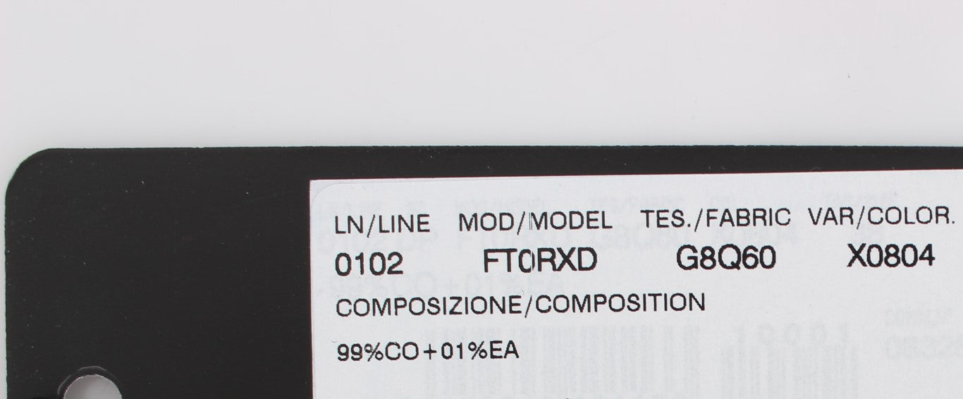 Gepunktete schmale Caprihose