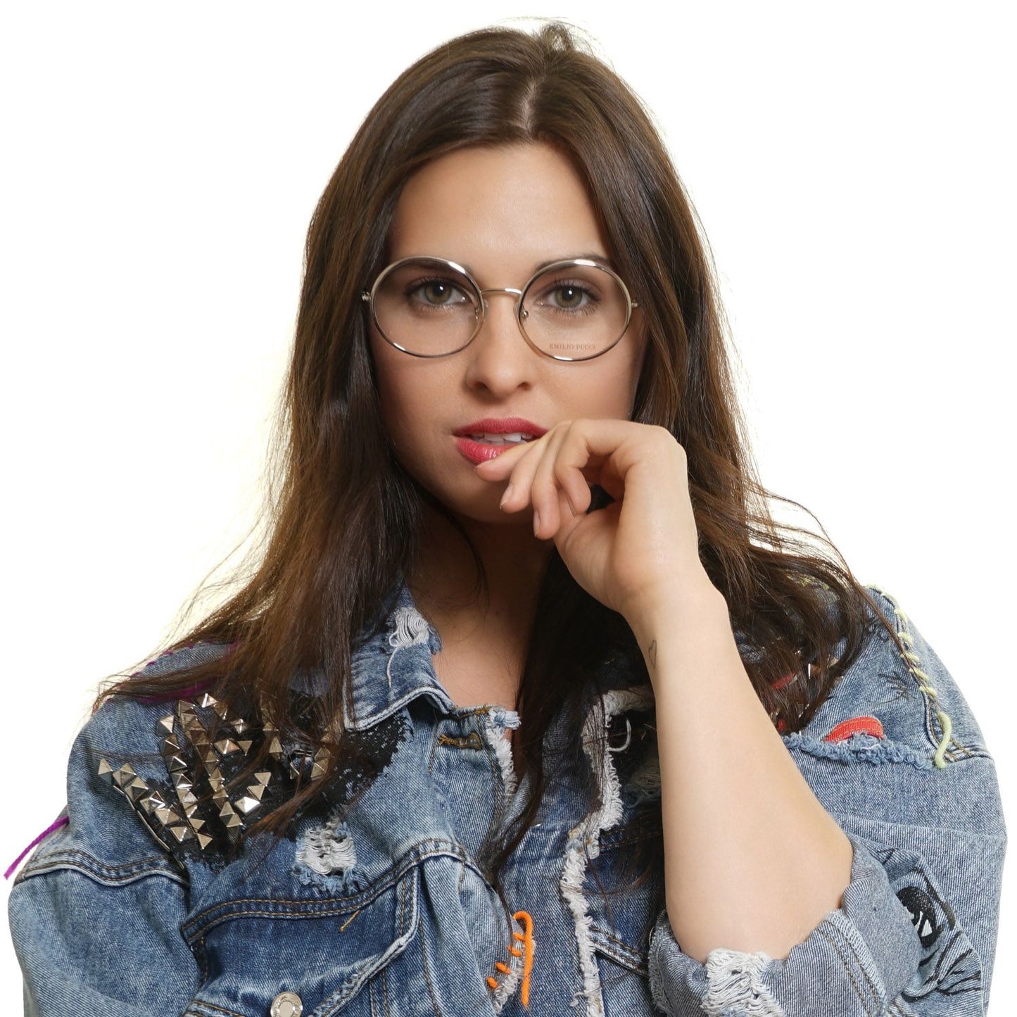 Silberne Frauen Frames
