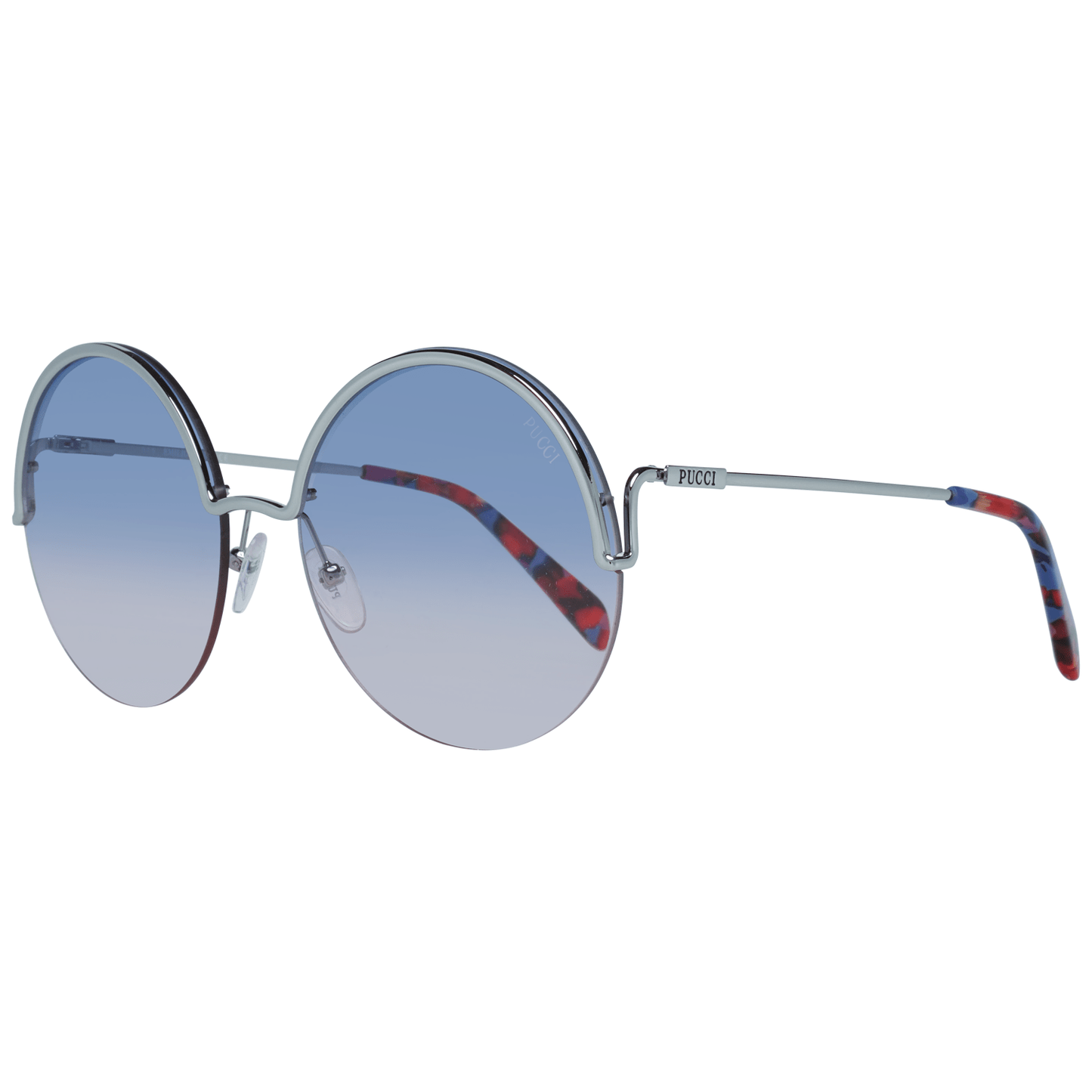 Silberne Frauen-Sonnenbrille