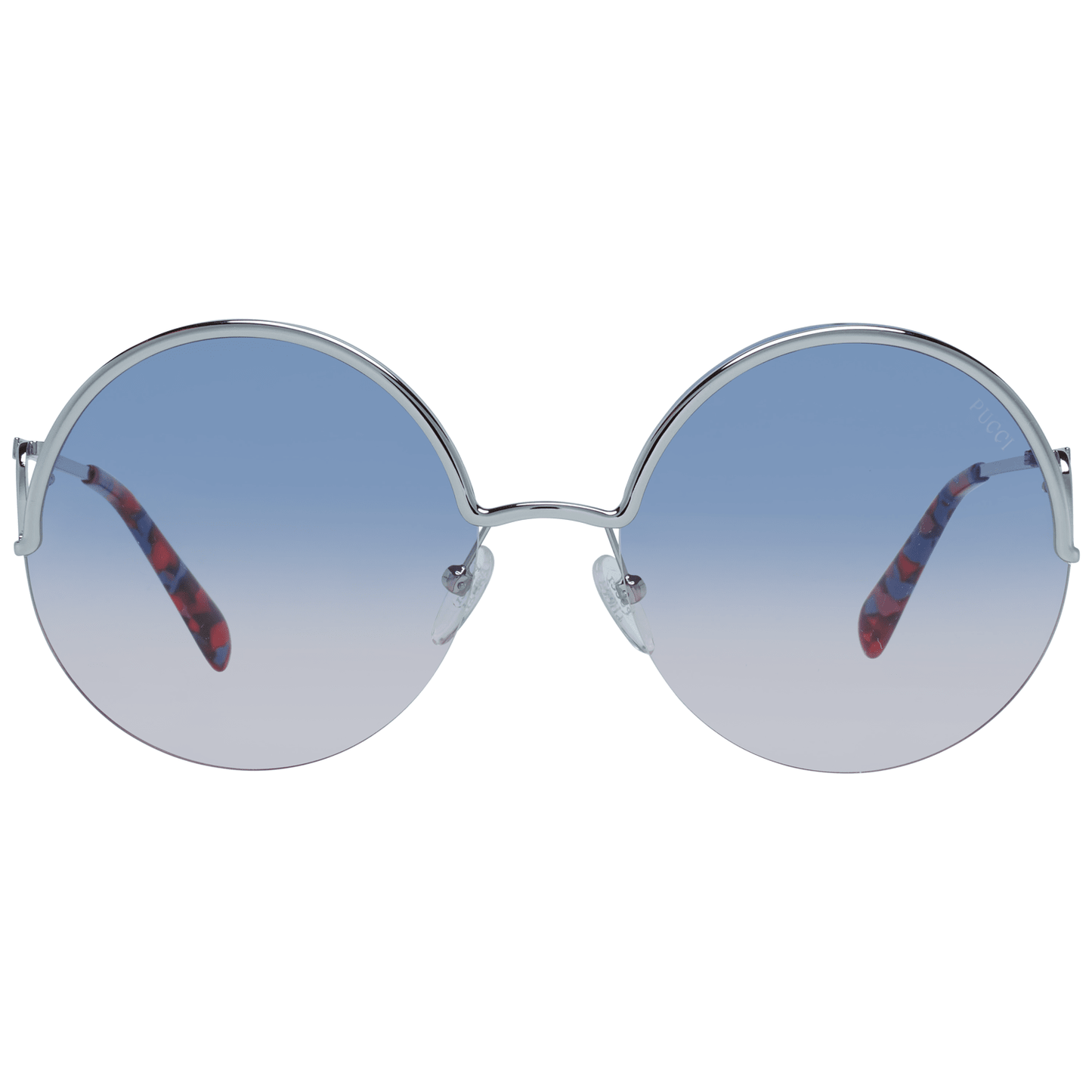 Silberne Frauen-Sonnenbrille
