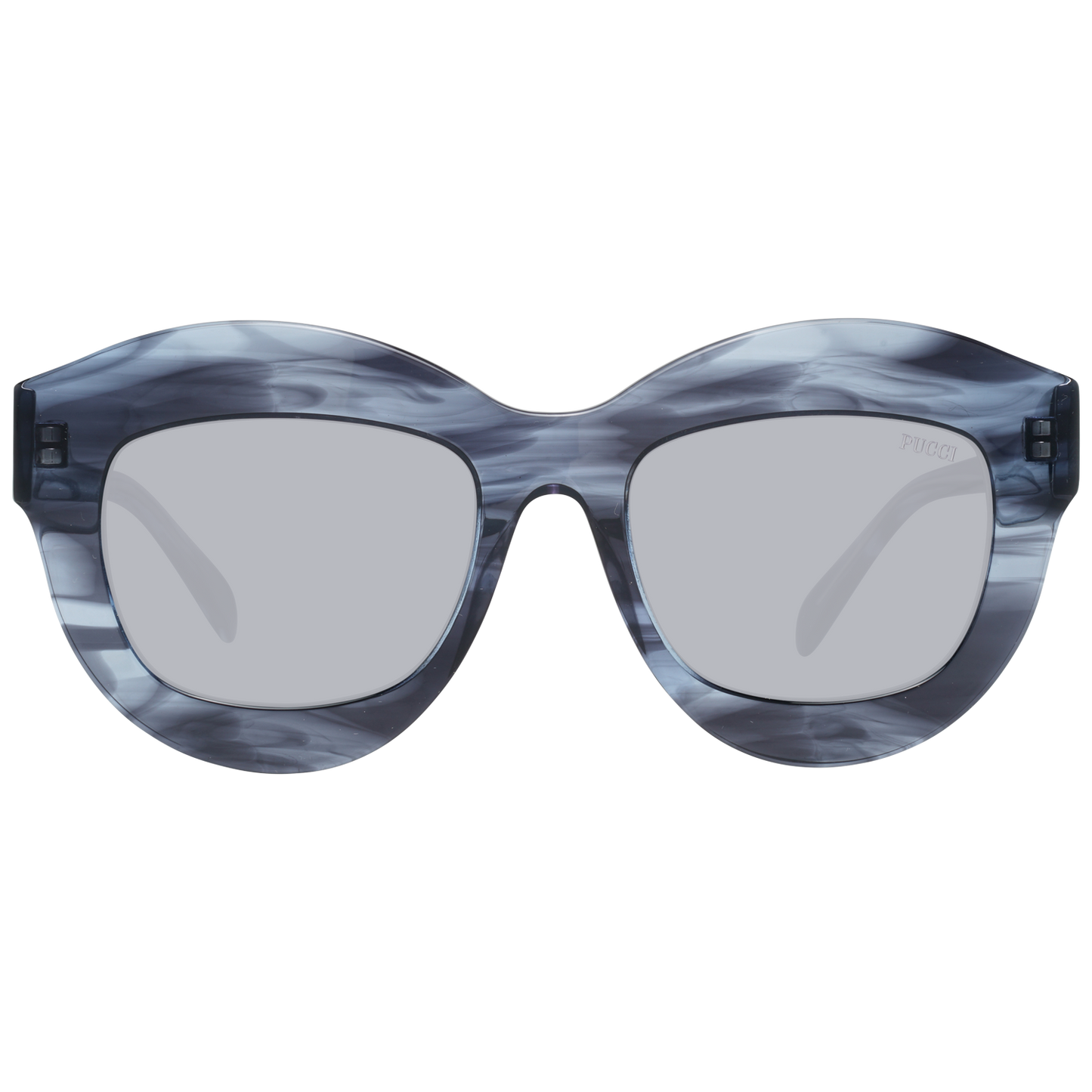 Blaue Frauen Sonnenbrille
