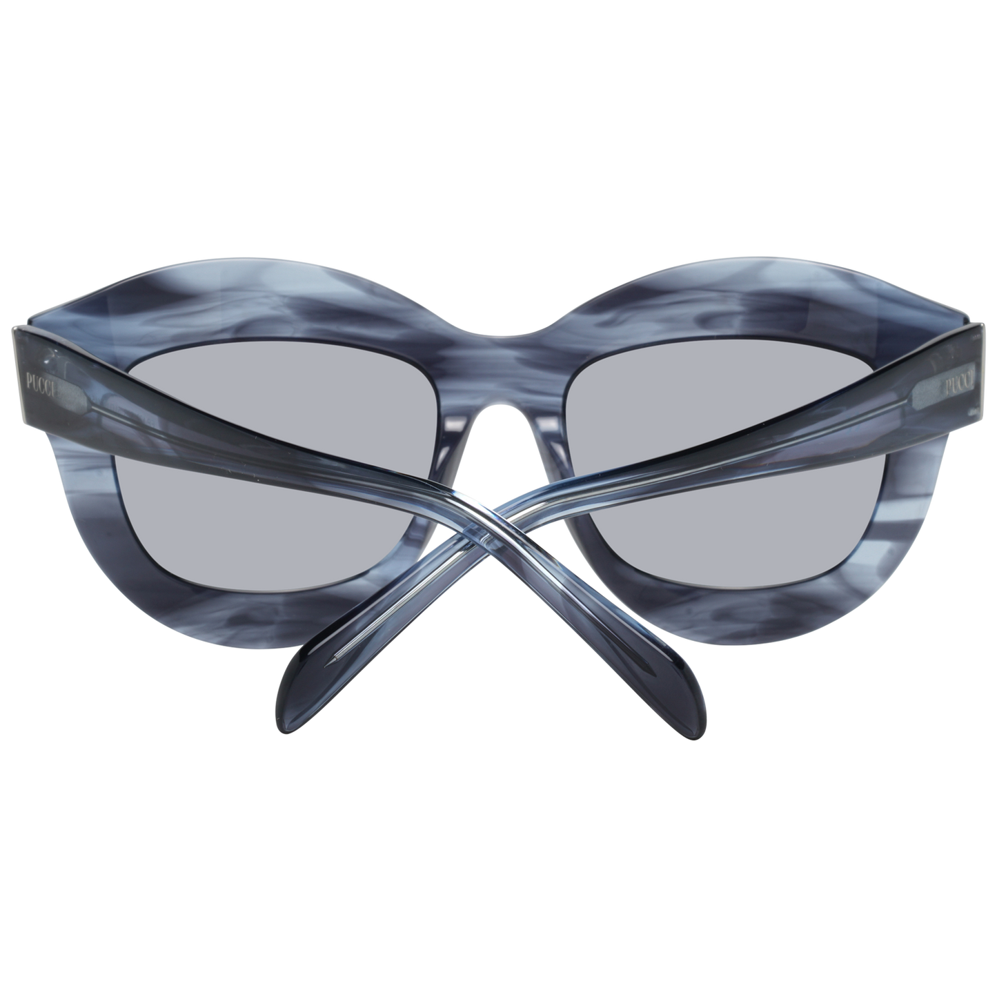 Blaue Frauen Sonnenbrille