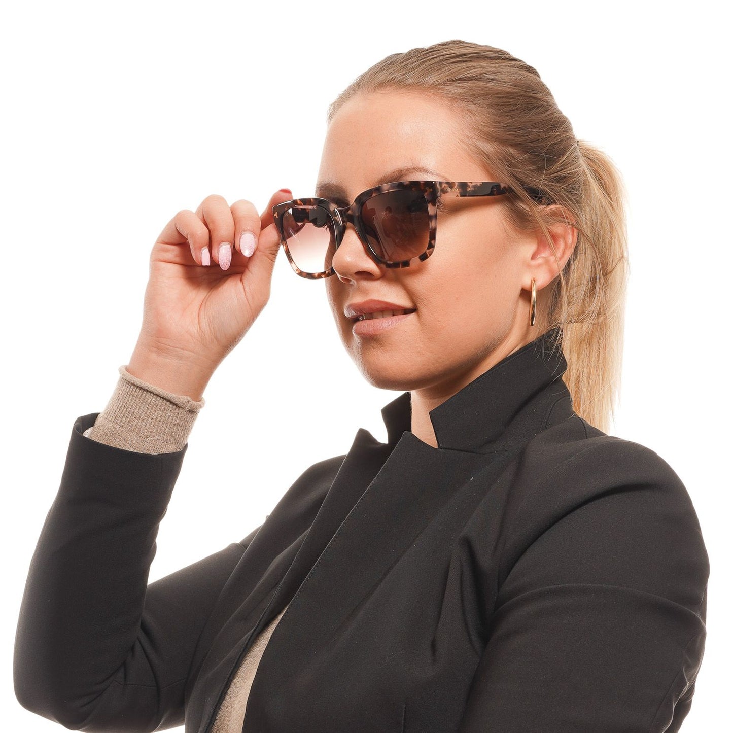Braune Frauen Sonnenbrille