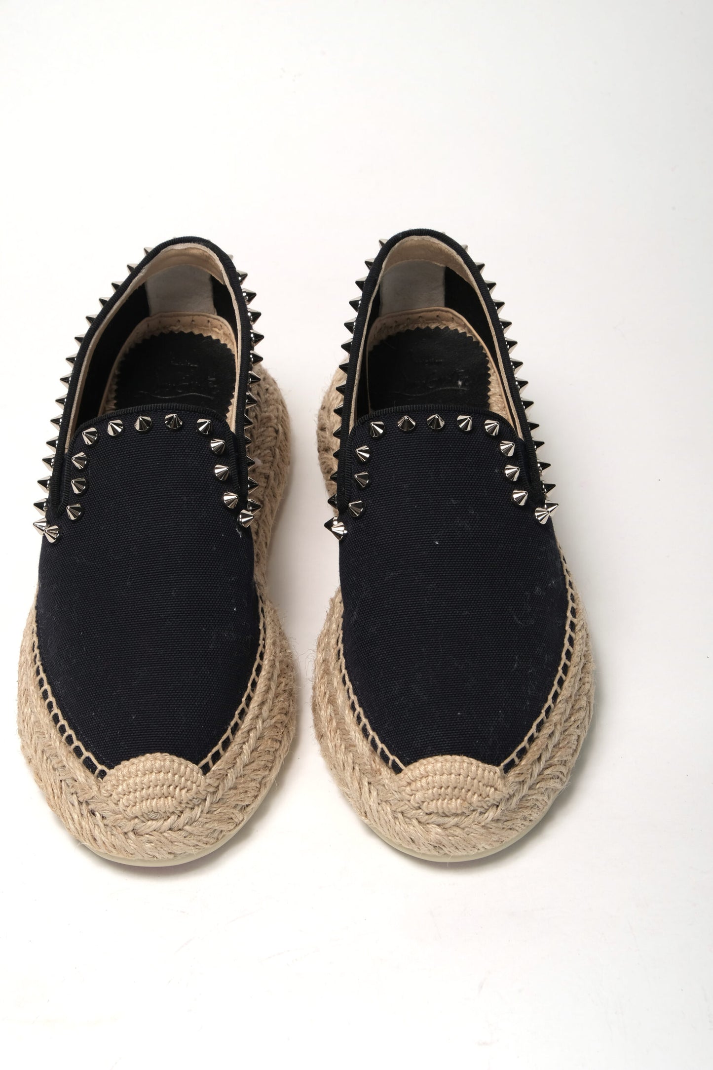 Obscur Schwarz Plateau Espadrille Espadrille Schuhe