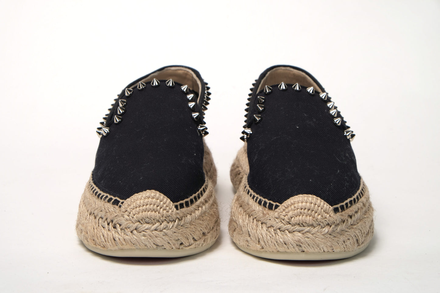 Obscur Schwarz Plateau Espadrille Espadrille Schuhe
