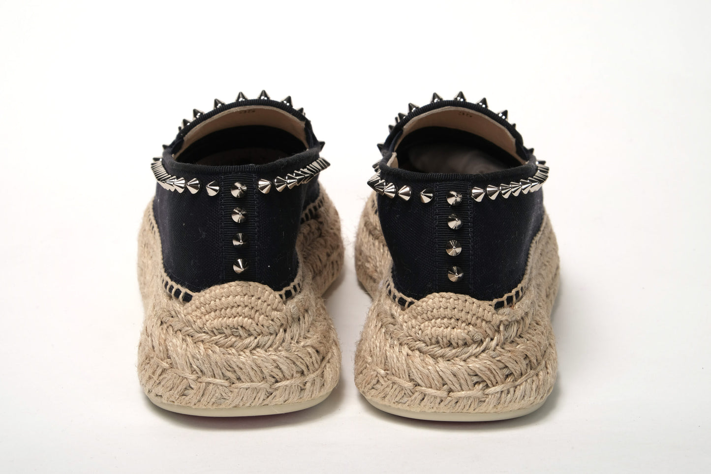 Obscur Schwarz Plateau Espadrille Espadrille Schuhe