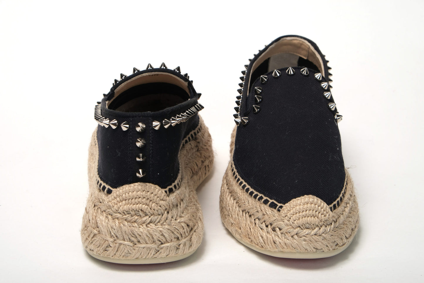 Obscur Schwarz Plateau Espadrille Espadrille Schuhe