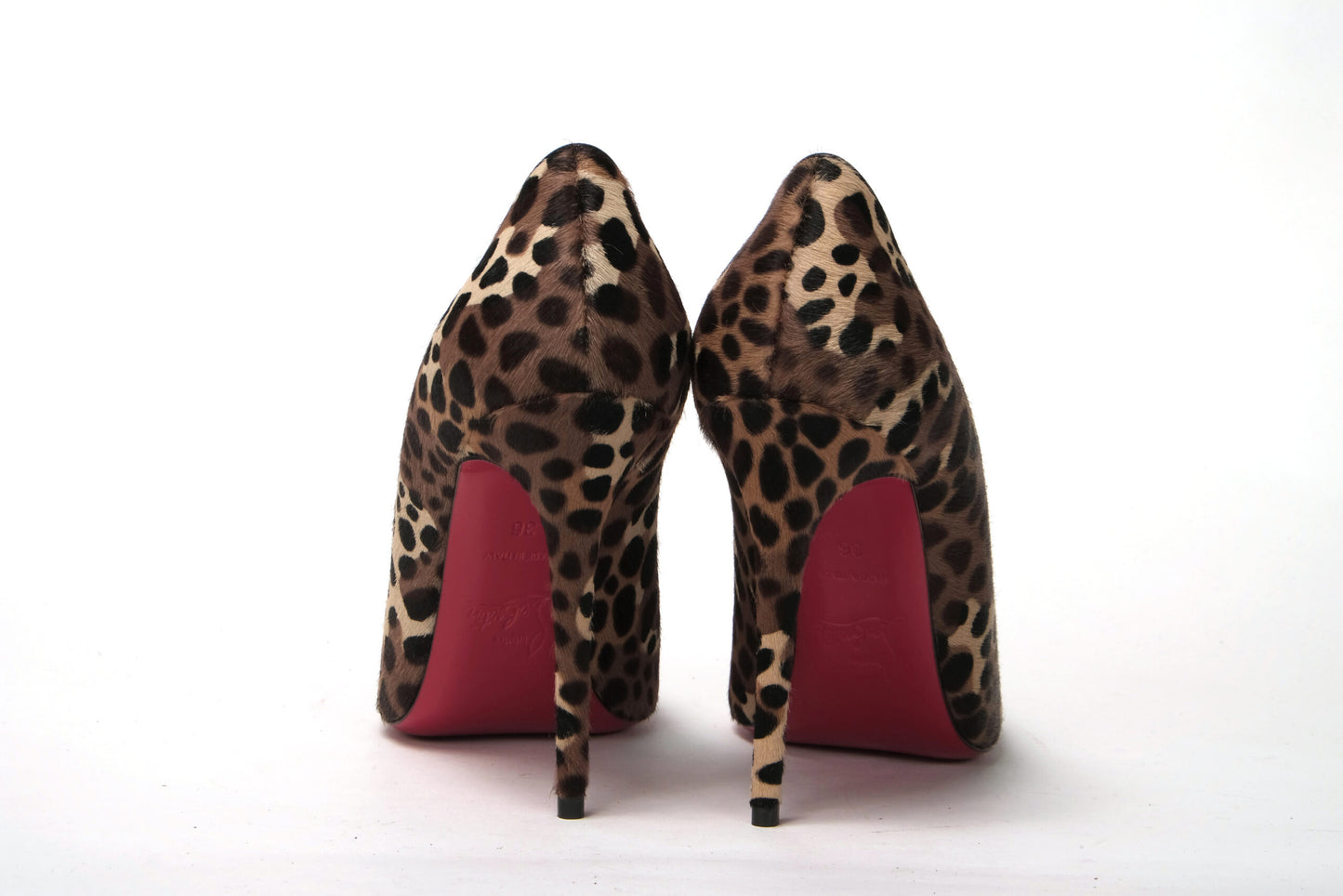 Multi/Schwarz Leopard Kate 100 Pony Absatz
