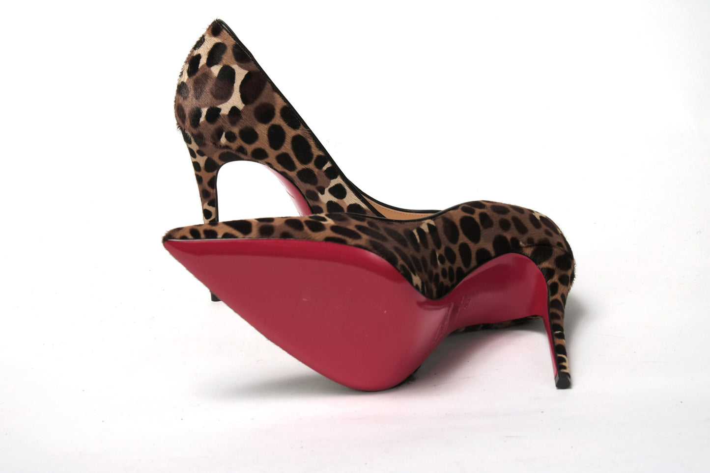 Multi/Schwarz Leopard Kate 100 Pony Absatz