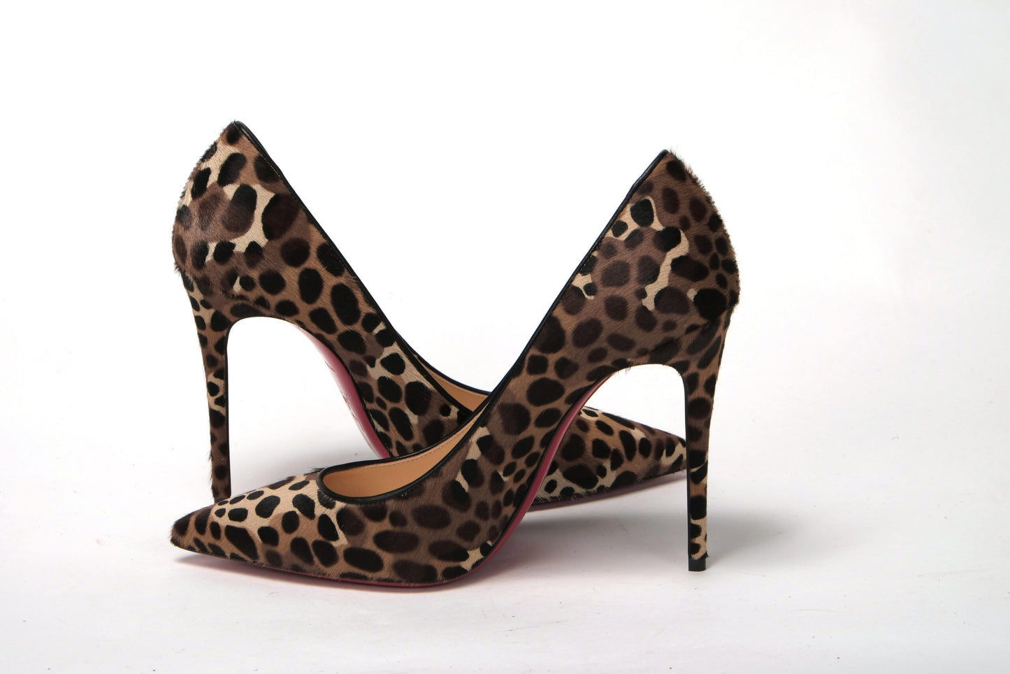 Multi/Schwarz Leopard Kate 100 Pony Absatz