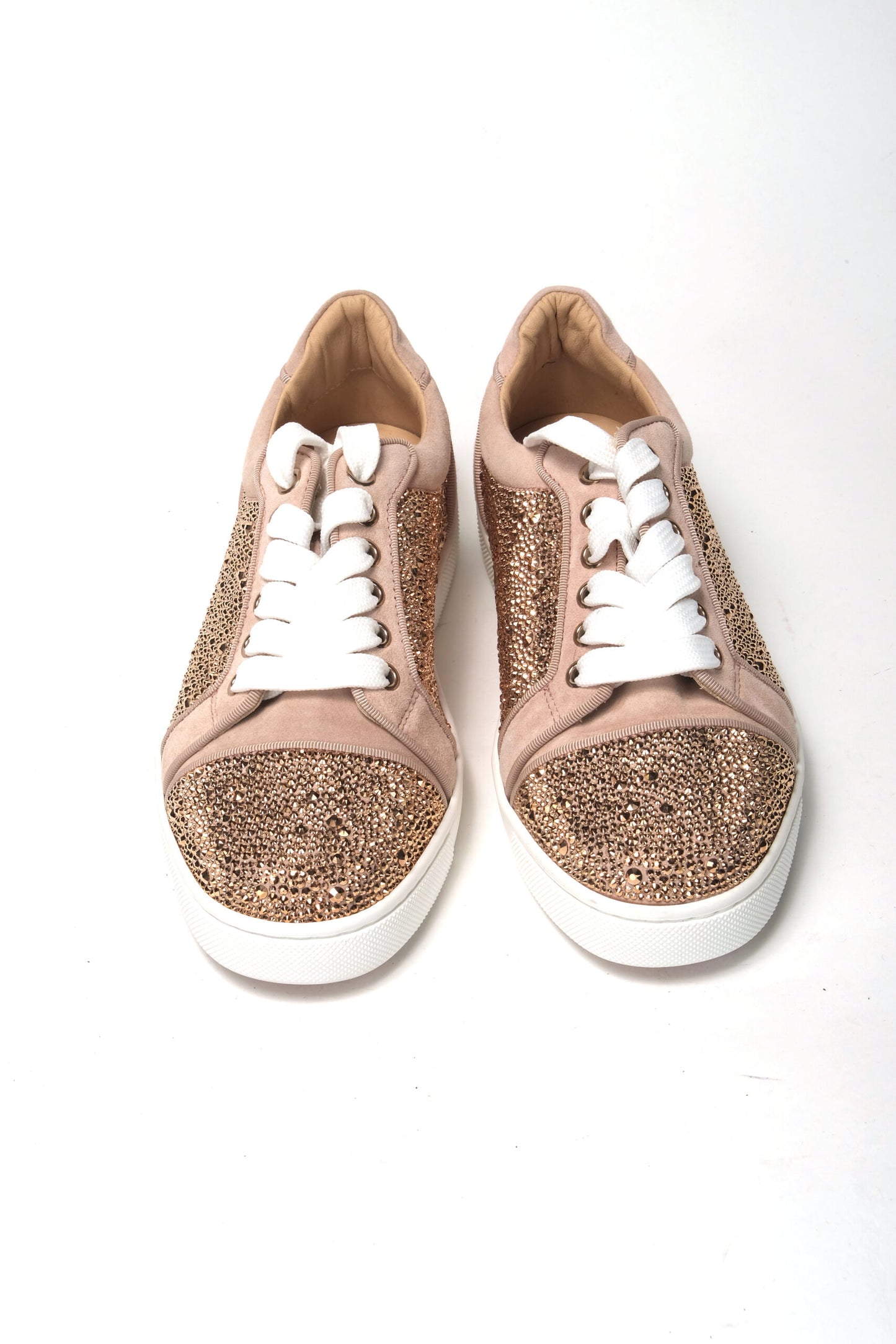 Antoinette Rose Gold verschönert Turnschuhe