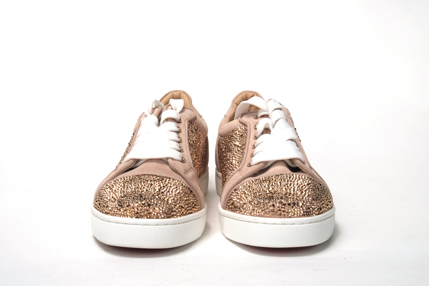 Antoinette Rose Gold verschönert Turnschuhe