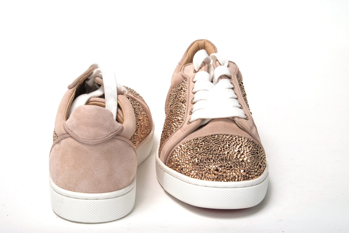 Antoinette Rose Gold verschönert Turnschuhe
