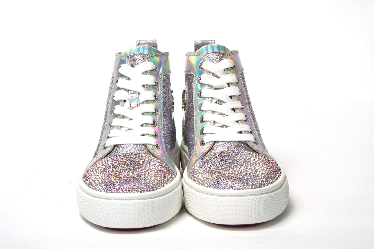 Ab/Silber Super Lou Strass Fla Sneakers