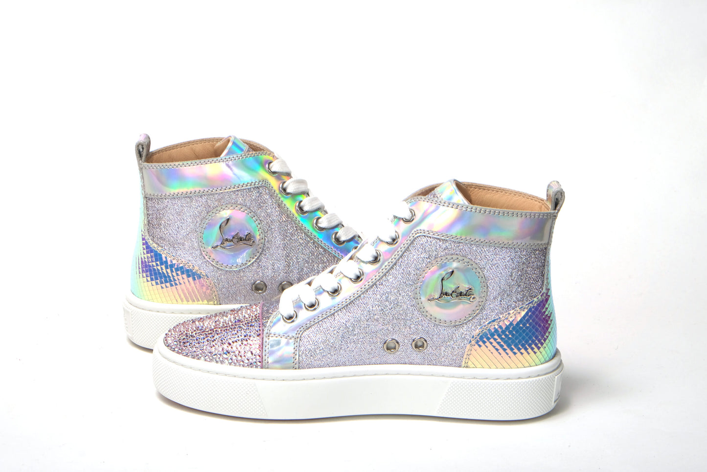 Ab/Silber Super Lou Strass Fla Sneakers